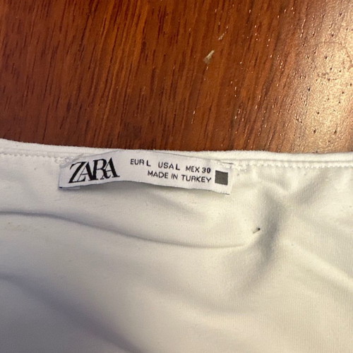 Zara white and black bodysuits L used, together