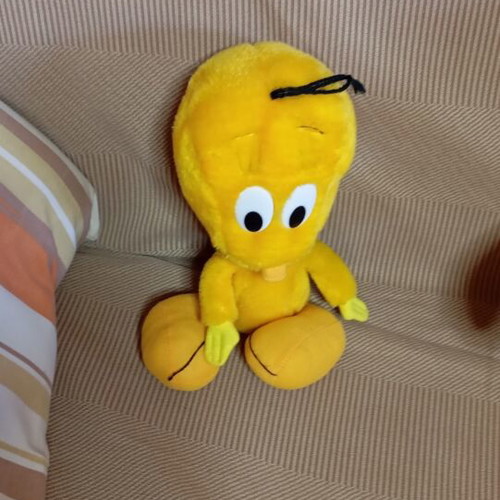 Winnie and Tweety plush toys from 1995, like new