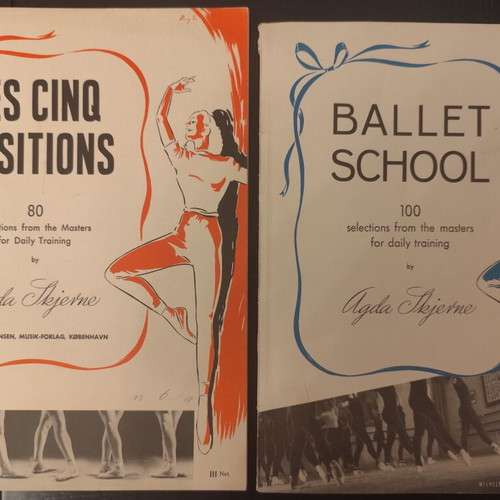 Ballet Sheet Music used, vintage collection