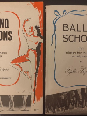 Ballet Sheet Music used, vintage collection