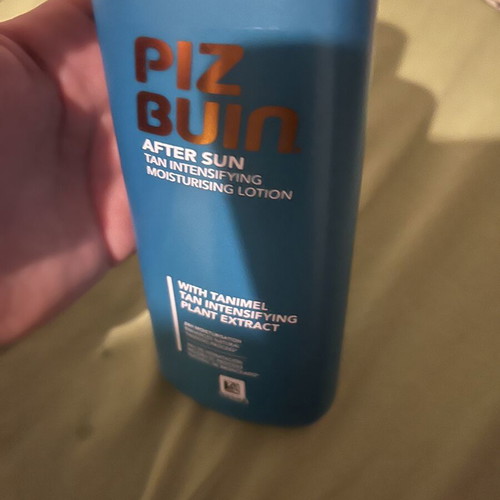 After sun lotion new