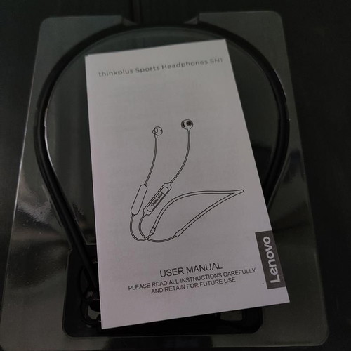 Lenovo Thinkplus Sports Headphones SH1 wireless black new