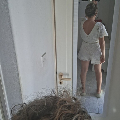 BSB White Playsuit Romper Medium Like New