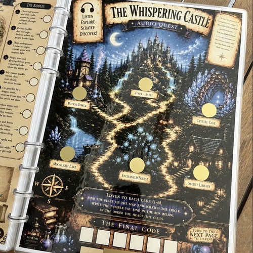 The Dark Castle Escape Room for Kids in English, new