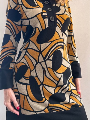 Rose girl dress like new, multicolored, size M