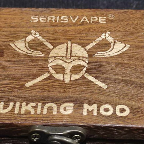 Viking Mechanical Mod by Serisvape like new, full black