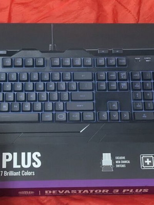 Cooler Master Devastator 3 Plus gaming combo καινούριο, πληκτρολόγιο και ποντίκι