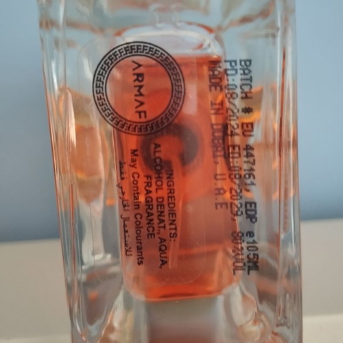 Club de Nuit Armaf 105ml like new