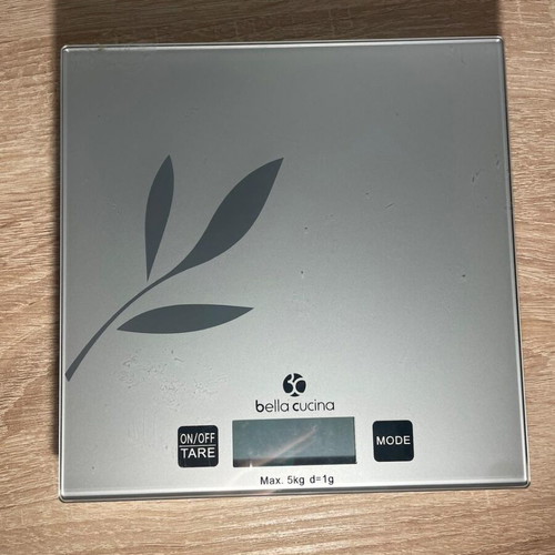 Bella Cucina food scale used, max weight 5 kg
