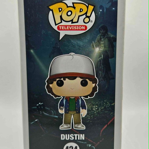 Funko Pop Stranger Things Dustin No.424 like new