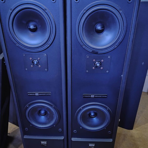 Heco Interior Plus 505 3-Way Floorstanding Speakers used, pair