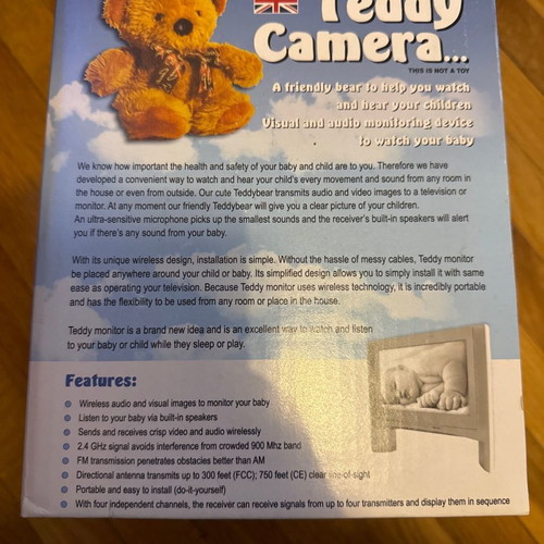Child monitoring camera new, beautiful discreet design