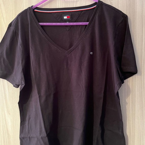 Tommy Hilfiger women's black blouse in excellent condition, XXL