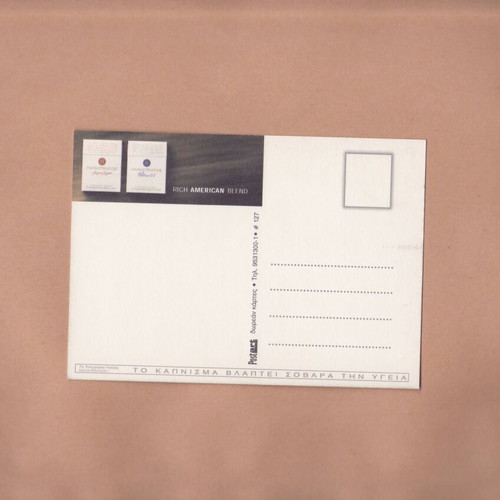 PostArt Cards #127 Papastratos and Autostop like new, year 1997