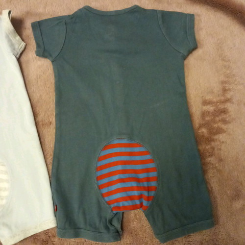 Summer rompers pack of 3, size 6-9 months, like new, Mothercare and Mayoral
