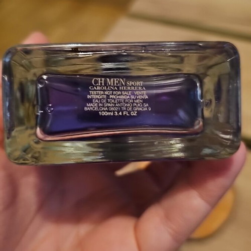 Carolina Herrera CH Men Sport Eau de Toilette 100ml used vintage tester