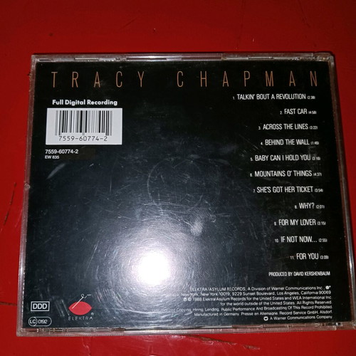 Tracy Chapman CD used, pop