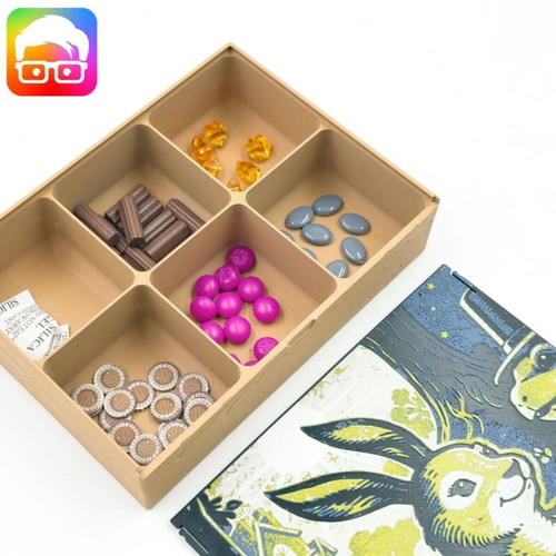 Everdell Duo Board Game Organizer New 3D Printed Insert