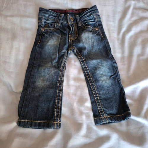 Zara baby denim pants like new 6-9 months 74cm