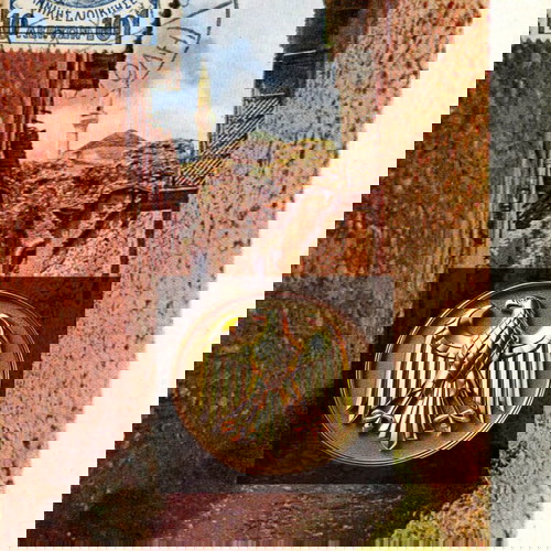 Καρτποστάλ Ιωάννινα μεταχειρισμένη με χαρτόσημο 10 λεπτών