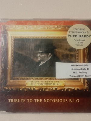 Puffy Daddy Notorious BIG CD single like new, hip-hop
