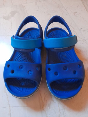Πέδιλο παιδικό μεταχειρισμένο Crocs μπλε, νούμερο C8