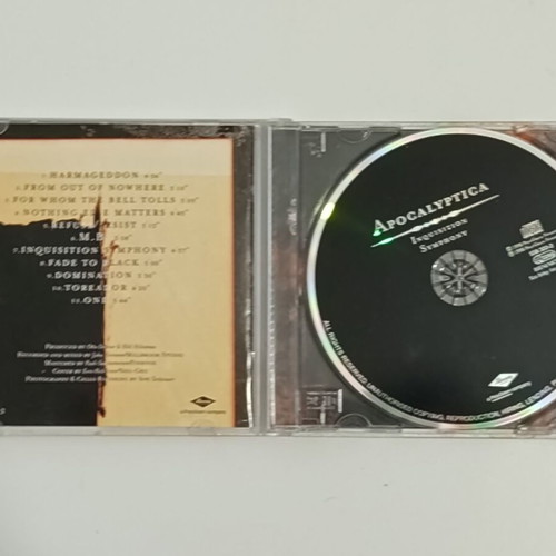 Apocalyptica Inquisition Symphony CD used, cello metal classic