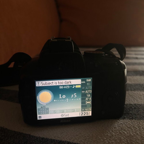 Nikon D3000 DSLR camera