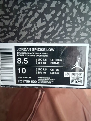 Jordan Spizike Low sneakers, multicolor