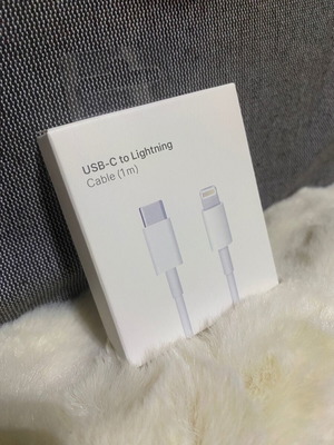 Καλώδιο iPhone usb c to lightning 1m καινούργιο, fast charging