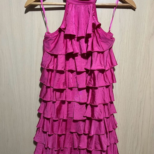 Dress with ruffles like new, size M / 38 / 10
