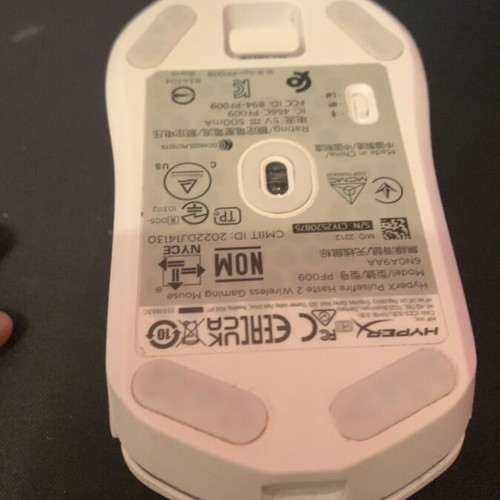 HyperX wireless mouse like new with led and dpi button