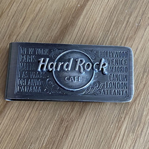 Hard Rock Cafe Money Clip like new, premium collectible vintage