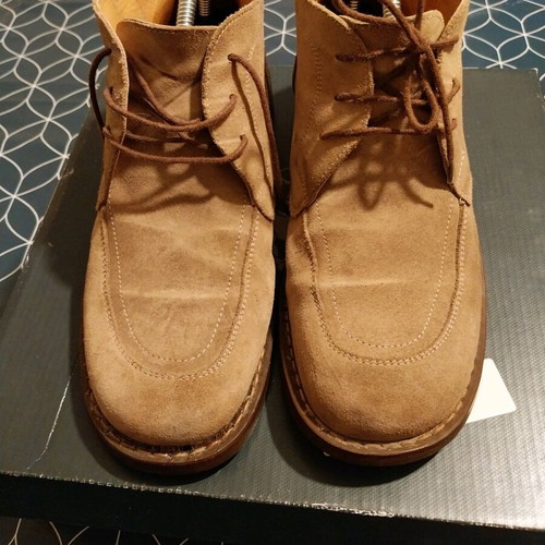 N.O.D. men's boots genuine suede like new, size 43