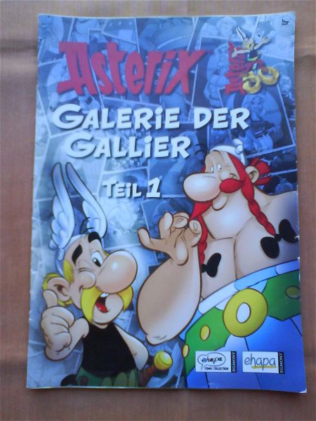  komiks  xenoglossa  ASTERIX - GALERIE DER GALLIER  TEIL 1.