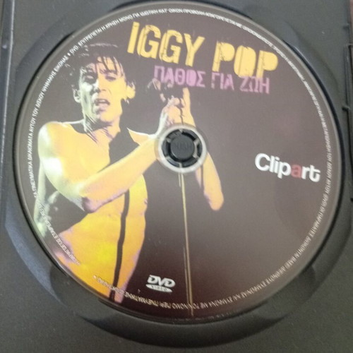 Iggy Pop Pathos Gia Zoi DVD used, biography
