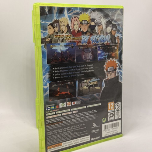 Naruto Shippuden Ultimate Ninja Storm 2 Xbox 360 used action adventure