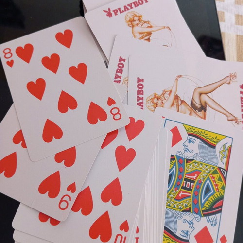 Playboy playing cards like new