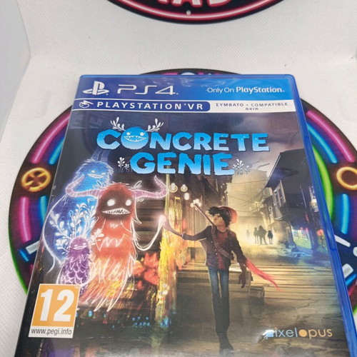 Concrete Genie for Sony PS4 used, complete and functional
