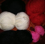 Yarn used, pack