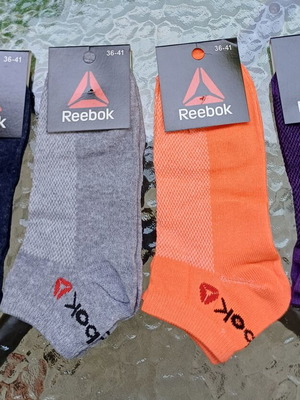 Reebok women's socks pack of 4, sizes 36-41, new, multicolor