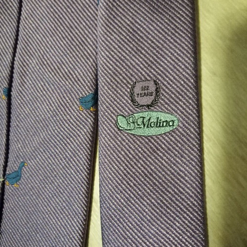 Vintage Molino tie used, silk