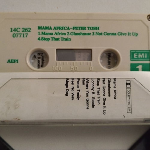 Peter Tosh Mama Africa cassette used