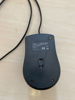 Computer mouse and USB extension cable used