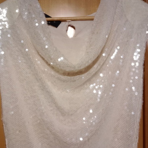 Lynne mini dress with sequins like new, size 42