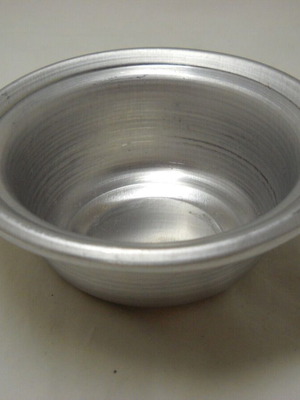 Vintage aluminum shaving bowl new old stock