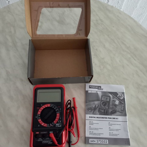 Powerfix Profi digital multimeter like new