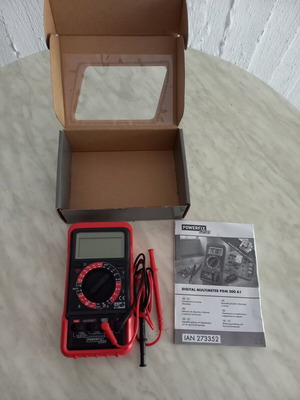 Powerfix Profi digital multimeter like new