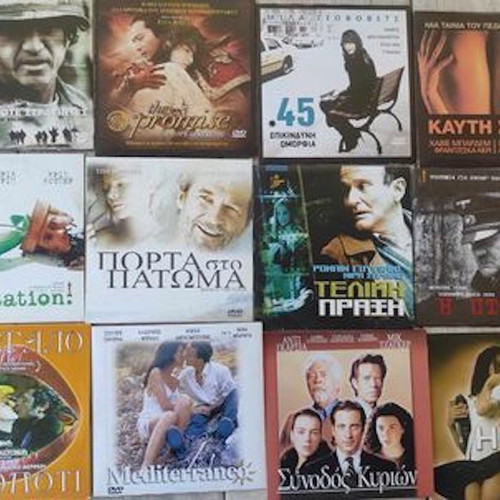 Foreign movies DVD like new, pack of 36