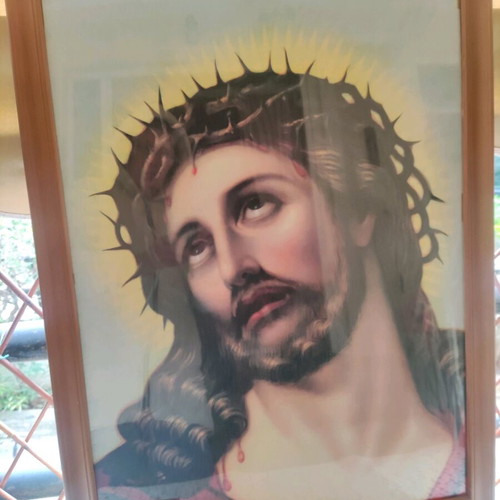 Christ image like new, size 56x76